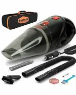 WOSCHER Black Hand Held and Portable High Power Auto Car Vacuum Cleaner Powerful 3500PA Suction