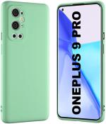 MobiLooks Mobile Accessories for OnePlus 9 Pro 5G Green Anti-Shock,Soft Silicone Back Cover 15 x 8 x 5 cm