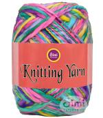 Simi Enterprise Rainbow Wool Knitting Yarn Thick Chunky Wool, Sumo Best Used With Knitting Needles-Hh Art-Hag, 400 G
