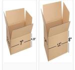 ADARSH PACKAGING Brown Corrugated Packaging Box Size (5.25x7x 4.25) inch (Pack of 10)-b7