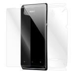 Phonicz Retails Full Body 360 (front and back) Screen Protector for Sony Xperia E