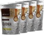 Hanman Nutritions Organic Raw White Quinoa Seeds for Weight Loss Management, Rich in Iron - 4 X 1KG