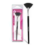 Majestique 1 pcs Fan Brush, Multi Use for Highlighter Brush for Face, oft Anti-Shedding Nylon Hair