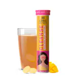 Chicnutrix Cleanse - 500mg Natural Curcumin with Piperine - Mango flavour 25 Effervescent Tablets