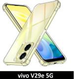 XOVO Back Cover for vivo V29e 5G (Transparent, Pack of 1)