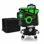 Metreno Level Laser 12 line Leveling Line Laser Light Machine 3*360 Degree 3D Level Measurement Tool with Stand Vertical Horizontal Cross Self-leveling Tool for Indoor Picture Hanging and Construction[Upto 20hrs]