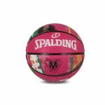 Spalding Marble Rubber Basketball (Pink)