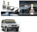Feelitson White Car C6 H4 Compact Design 36W/3800Lm Led Headlight For Tata Sumo Victa (Pack Of 2)