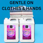 BLISS & BLUSH Detergent Liquid pink 10 liter Top Load, Front Load Washing Machine & Hand Wash Friendly | Organic & Eco-Friendly | Tough on Stains, Safe for Kids
