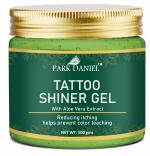 Park Daniel Tattoo Shiner Gel with Aloe Vera Extract | Instant Shine & Brightness | Heals & Maintains Tattooed Skin Pack of 2 of 100 Grams