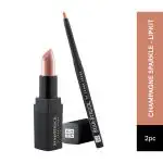 Star Struck by Sunny Leone Champagne Sparkle 2PC Lip Kit (Lipstick + Lip Liner)