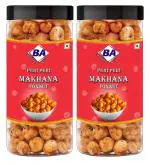 BA Dryfruits and Spices Roasted Makhana Peri Peri Foxnuts, 200 g | Fox Nuts | Flavored Makhana