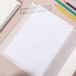 KRASHTIC A4 Size Artists Tracing Paper 50 Sheet Translucent Sketching and Tracing Paper For Pencil,Marker and Ink Light Weight