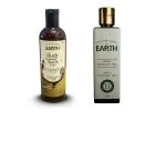 One Zero Eight Earth Head to Toe Body Cleanser, 200ml and Baby Massage Oil, 100ml / Pack of 2 / Cleanser Specially Formulated for 2-15 Year Young’s and Baby Body Oil For New Born