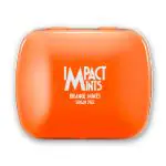 Impact Mints Sugar-free Mints Orange Flavor 14g, for Everlasting & Pleasant Breath, Product of Germany, Pocket Friendly Mints in Classic Tin Packaging