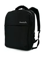 Awestuffs Water Resistant Compact Smart Backpack with USB Charging Point for 15.6 inch Laptop