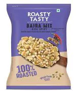 Roasty Tasty Roasted Bajra Mix Desi Spicy Whole Grain Indian Snacks Pack 200G
