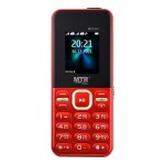 MTR M2100 Dual Sim keypad Mobile Display 1.8 with 3000 mAh Battery, Storage Upto 32MB- red