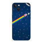 GADGETSWRAP Printed Vinyl Skin Sticker for iPhone 15- Nyan Cat