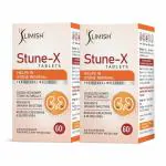 Slimish Stune-X With Purnava, Patharchatta, Gokhru, Varuna,Ganoderma, 60 Tablets (Pack Of 2)