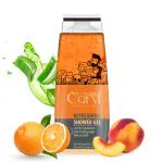 Caryl 280 ML Refreshing Shower gel | Body Wash with Peach Kernel Oil, Aloe Vera & Orange Extract | Refreshing Daily Bath Wash for Women | For All Skin Types