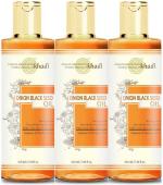 Parwati Gramudyog Herbal Products Herbal Hair Oil, Khadi Black Seed Onion Hair Oil- (630 ML)