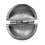 Aluminium Gujiya/Gujiya Maker Mould 1 Pcs and , MultiColour (pack of 1)