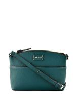 Sakwoods Green PU Sling Bag for Women, LBHBPU348G-SK