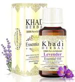 Khadi Herbal 100% Pure & Natural Lavender Essential Oil Aroma Therapy Oil for Body & Soul (15 ml)