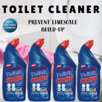 BLISS & BLUSH Toilet Cleaner blue 2Liter Eco-Friendly Disinfectant Toilet Cleaner | Non Toxic, Plant Based,Biodegradable | Safe For Tap & Shower