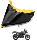 Mockhe Bike Body Cover for Honda X-Blade , Dustproof UV Protection water resistant Custom Fit Cover-(Black-Yellow )