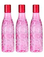 Leadder Kitchenware Multicolor Water Bottle 1000 ml ( Pack Of 3 )
