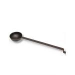 MYNAKSHA Iron Tadka Pan thalipu karandi with Handle Loha (10cm) 3mm Thickness (Long Handle)