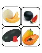 Afflorance Musk Melon, Water Melon Round, Water Melon Oval, Papaya Fruit Seeds
