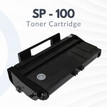 NP Tech SP100 Ricoh Black Toner Cartridge Compatible with Ricoh Printer SP100E/ SP100SF E/ SP100SU E