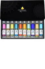 Fragrance And Fashion Set Of 10 Natural And Fancy Attar Of 6 Ml Each Gift Set Combo Set