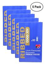 GOOD JOY Excites Ultra ThinLitchi Flavored Condoms - 10 Nos Ultra Thin for Natural Feel & Extra Comfort Pack Of 5