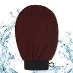 CSC Exfoliating Glove For Dead Skin| Dead Skin Remover Bath Glove For Body For Tan Removal & Dead Skin - Brown