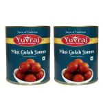 Yuvraj sweets combo mini Gulab Jamun mithai (1 kg x 3 ) pack