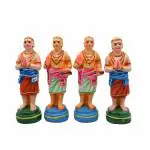 pujaNpujari Golu Dolls Naalvarhal Set Kolu Bommai / Bommalu for Navaratri / Dussera