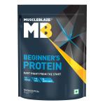 MuscleBlaze Beginner's Whey Protein (400 g, Chocolate)
