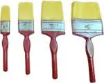 Orson 1 to 4 inch Red and Yellow Paint Brush (Pack of 4)