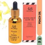 House of Beauty Super Fruit Glow Oil w/t Peach+Jojoba-all skin type for massage & primer(30ml)