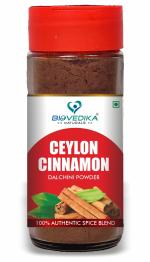 BIOVEDIKA Ceylon Cinnamon Powder 150gm| Dalchini Powder