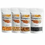 TEMPERADO Dry Fruits Combo Pack| Badam, Anjeer, Kali Dakh, Akhrot Giri 8pc.| 250gm Each Dry Fruits Combo Pack| Badam, Anjeer, Kali Dakh, Akhrot Giri 8pc.| 250gm Each Almonds, Raisins, Figs, Walnuts
