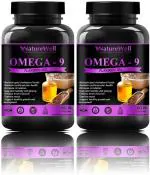 Naturewell Flaxseed Extract Capsules Omega 9, 60 Capsules Each (Pack Of 2)