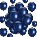 Festiko 100 Piece Latex Balloons For Party Decoration, Birthday Party Supplies Or Arch Decoration (Navy Blue)