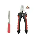 Nootie Red Nail Clipper With Filer - Large