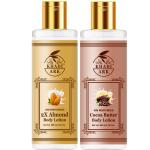 Khadi Ark Almond Body Lotion & Cocoa Butter Body Lotion For Smooth 400ml