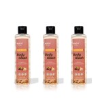 WeOn Coffee & Warm Vanilla Body Wash For De Tan and Deep Cleansing | Hydrating & Refreshing | Mineral Oil & Silicons Free | Shower Gel For Women & Men | 200 ml | Pack of 3